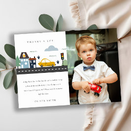 Cartão De Agradecimento Carros Urbanos Foto De Estrada De Veículos Urbanos