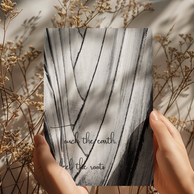 Cartão De Agradecimento Cartão-postal de Latido branco e preto em greve (Criador carregado)