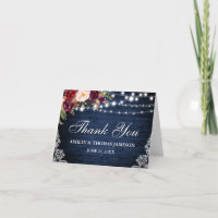 Casamento Azul Madeira Luzes Florais Renda Agradec