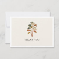 Casamento Boho Pastel Aquarela Palmeiras Tropicais