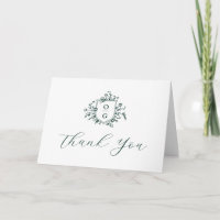 Casamento Botânico de Emerald Greenery Floral Vint