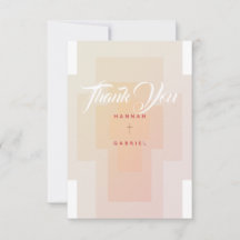 Casamento com a Cruz Cristã Obrigado