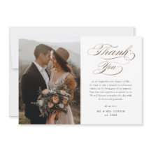 Casamento com Letra Dourada Elegante