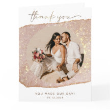 Casamento de Foto com Brilho de Dourado Moderno