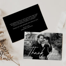 Casamento de Fotografia Preta de Script Casual