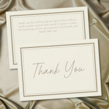 Casamento de Moldura Minimalista Creme Marfim