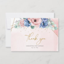 Casamento de ouro azul empoeirado cor-de-rosa maci