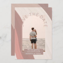 Casamento de Save The Dates de Foto Moderna