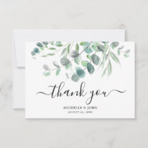 Casamento Elegante Eucalyptus Watercolor