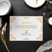 Casamento Espanhol Minimalista Floral Amarelo Tala