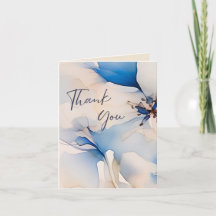Casamento Floral Azul Moderno