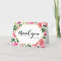 Casamento Floral de Rosas de Aquarela Rosa
