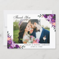 Casamento Floral Púrpura Ultra Violeta Por Aquarel