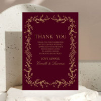 Casamento Floral Toile de Champanhe Borgonha Quadr