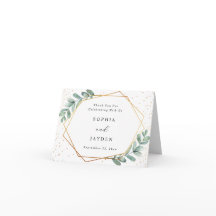 Casamento Geométrico Eucalyptus Dourado