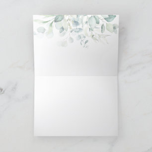 Cartão De Agradecimento Casamento Judeu Todah Rabah Hebraico Eucalyptus