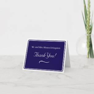 Cartão De Agradecimento Casamento Monogramático Católico Atemporal 
