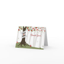 Casamento no Pomar de Maçã Obrigado