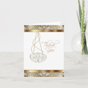 Cartão De Agradecimento Casamento, Obrigado Da Noiva E Da Noite