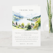 Casamento Paisagem Aquarela Lungern Suíça