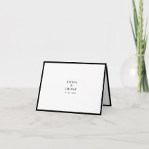 Casamento Preto e Branco Editorial Moderno