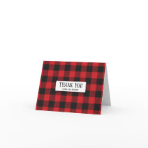 Casamento Russo da Xadrez de Buffalo Negro Vermelh