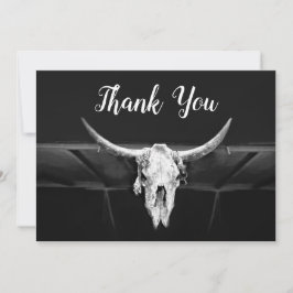 Cartão De Agradecimento Casamento Russo De Cabelo Negro E Branco