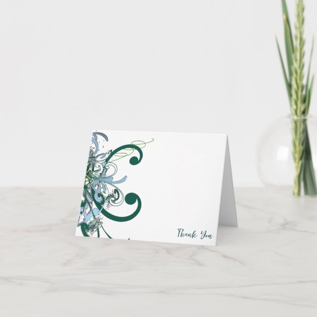 Cartão De Agradecimento Casamento Salve Sua Data Sua Foto (Frente)