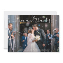 Casamento Simples com Amor Moderno e Obrigados