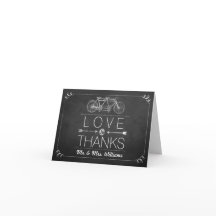 Casamento Tipografia Quadro Negro Bicicleta Tandem