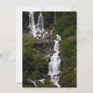 Cartão De Agradecimento Cascata Volefossen