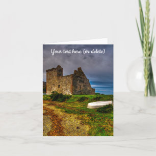 Cartão De Agradecimento Castelo de Lochranza, Ilha de Arran