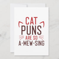 Cat Puns É Tão Amewing