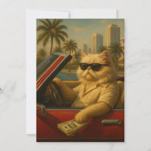Cartão De Agradecimento Catillac Vibes