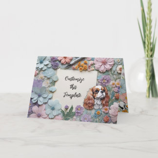 Cartão De Agradecimento Cavalier personalizado