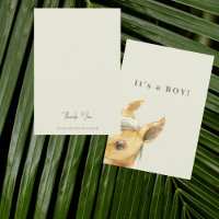 Cavalo É um Chá de fraldas de Rapaz Obrigado