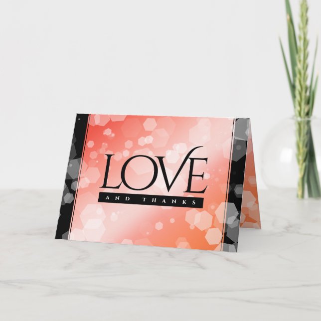 Cartão De Agradecimento Celebração do 35º aniversário do Casamento de Cora (Frente)