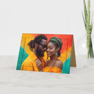 Cartão De Agradecimento Celebrando a África-Mãe