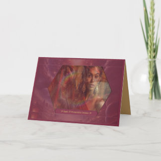 Cartão De Agradecimento Celebrando a África-Mãe