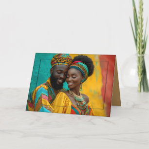 Cartão De Agradecimento Celebrando a África-Mãe