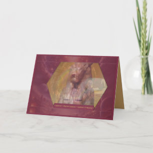 Cartão De Agradecimento Celebrando a África-Mãe