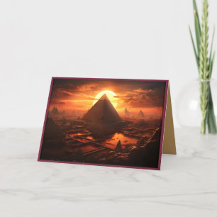 Cartão De Agradecimento Celebrando a África-Mãe