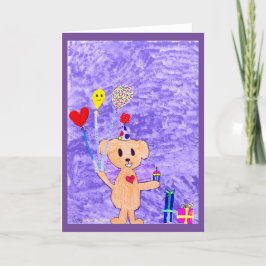 Cartão De Agradecimento Celebre - Arte Infantil para o CHOC