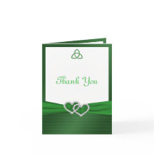 Celtic Love Knot Thank You Note Card