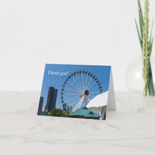 Cartão De Agradecimento Centennial Ferris Wheel Thank You Card