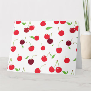 Cartão De Agradecimento Cereja 4