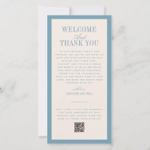 Cerimônia de Casamento Azul ou Recepção de Boas-vi