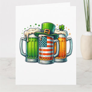 Cartão De Agradecimento Cerveja Irlandesa Irlanda Dia de São Patrício Fest