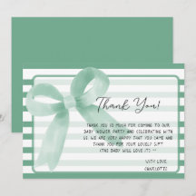 Chá de Bebê Arco de Hortelã Aquarela Fofa