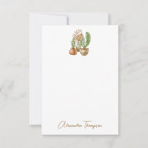 Chá de Bebê de Cacto Boho Aquarela Planta Pampas